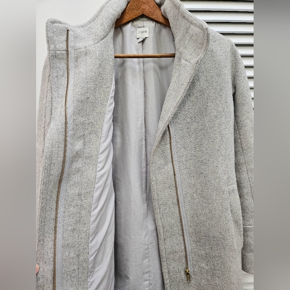 J Crew Factory City Coat, size 2 - Picture 2 of 4
